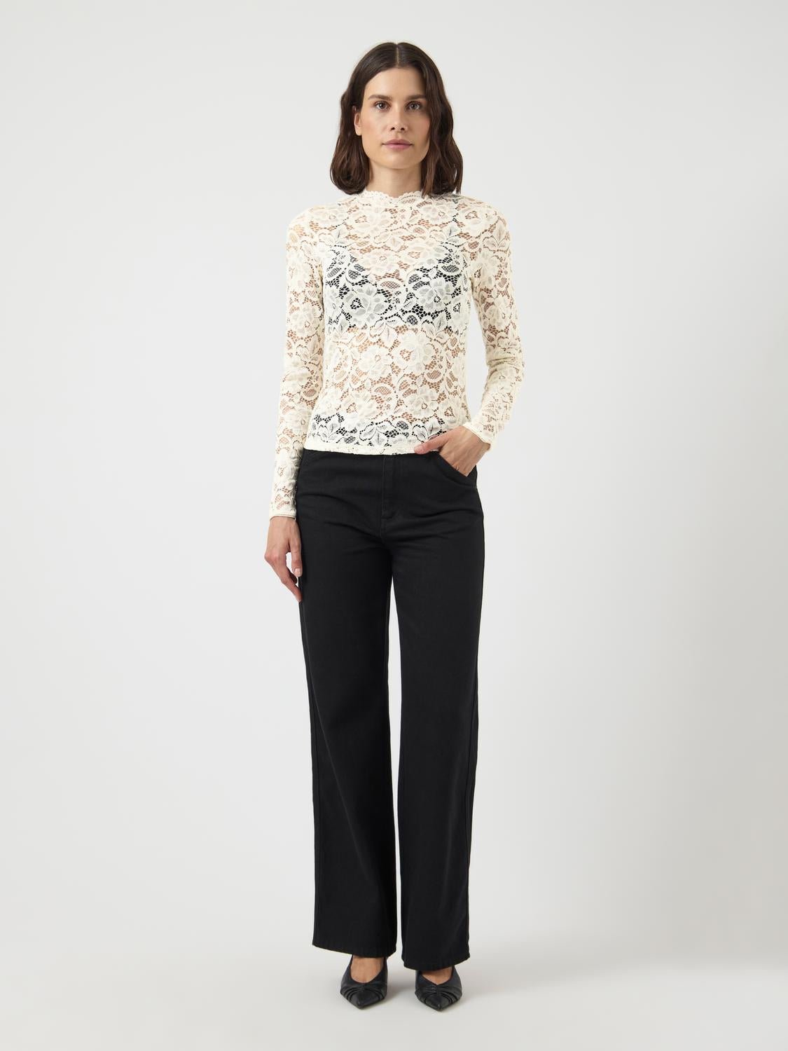 YASLACEY Top - Pristine - VERO MODA & VILA Bergvik